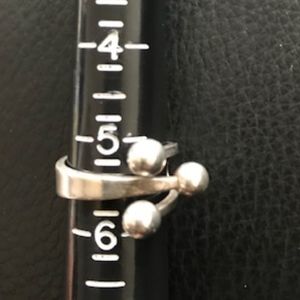 Authentic Anna Greta Eker Jester Sterling ring 5.5